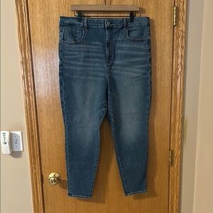 NWOT American Eagle Curvy Highest Rise Jegging Jeans Sz 18 Short